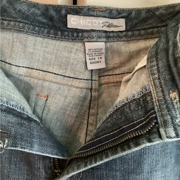 Chico’s Platinum Jeans - Picture 2 of 3